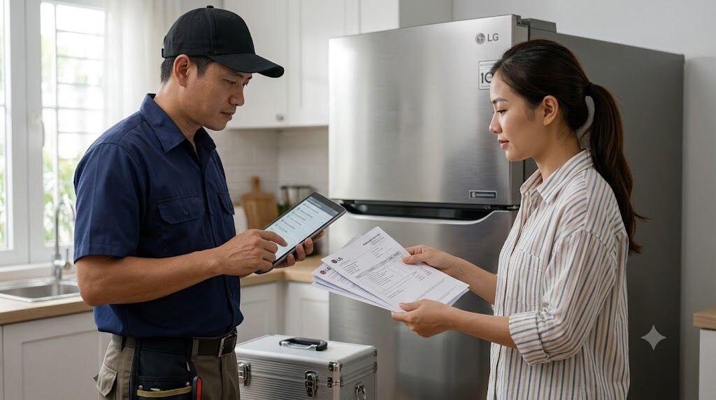 Cách Kích Hoạt Và Check Bảo Hành Tủ Lạnh LG