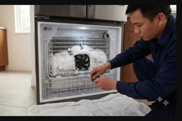 Tủ lạnh LG báo lỗi ER FF